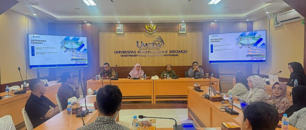 Umsida dan DPR RI Bahas Masa Depan Pendidikan Tinggi, dari RUU Sisdiknas hingga Isu Penutupan Prodi