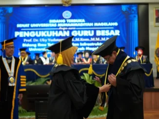 Unimma Kukuhkan Uky Yudatama sebagai Guru Besar, Tegaskan Tata Kelola TI untuk Kedaulatan Digital