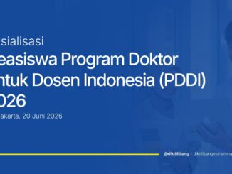 Beasiswa S3 BPDDI 2026 Resmi Dibuka, Ini Syarat dan Jadwal Lengkapnya.