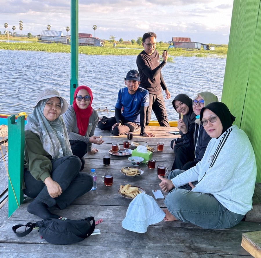 Kolaborasi Unismuh–BRIN Teliti Biodiversitas Ikan dan Efektivitas Tangga Ikan di Danau Tempe.