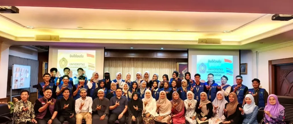 KKN Internasional Unismuh Makassar Mahasiswa Jalankan Dakwah Keilmuan di Thailand Selatan