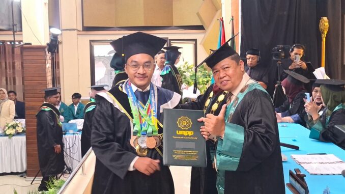 Kisah Mahasiswa Disabilitas UMPP Lulus Cumlaude, Bawa 14 Medali ke Wisuda