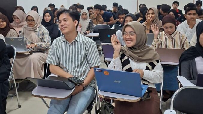 Mahasiswa FIKOM UMRI Ikuti Pelatihan AI Bersertifikat Internasional.