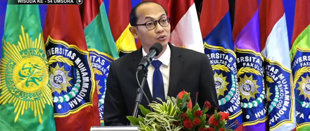 Moh. Mudzakkir Lulusan PTMA Harus Padukan Akademik, Moralitas, dan Kepedulian Sosial