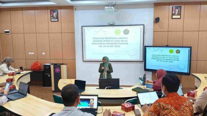 Pascasarjana Unmuha Dorong Percepatan Guru Besar Lewat Pendampingan Dosen