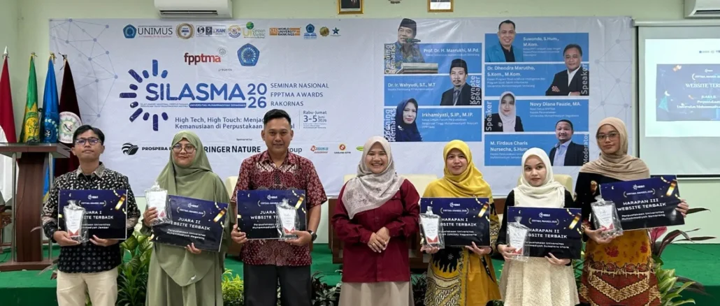 Perpustakaan UNIMMA Raih Dua Penghargaan Nasional pada FPPTMA Award 2026