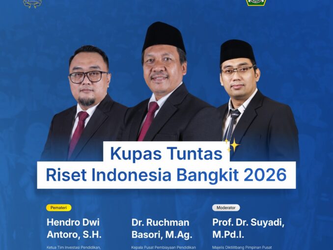 Kemenag Bersama Majelis Diktilitbang Sosialisasikan Program Pendanaan Riset Indonesia Bangkit 2026