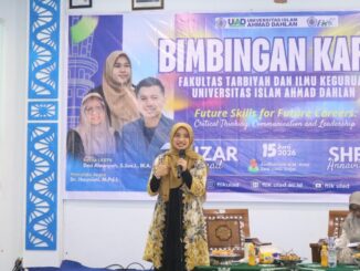 Sherly Annavita Motivasi Mahasiswa FTIK UIAD Sinjai Perkuat Future Skills Hadapi Dunia Kerja.