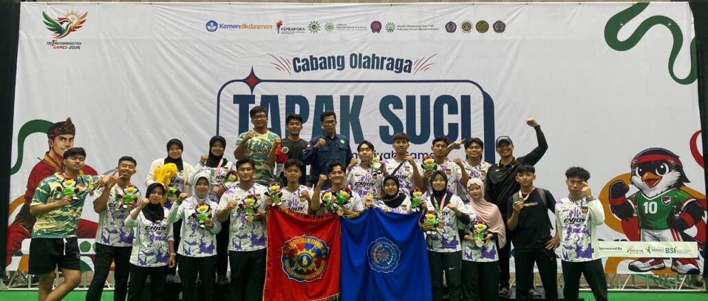 Tapak Suci UMP Raih 11 Medali di Muhammadiyah Games 2026