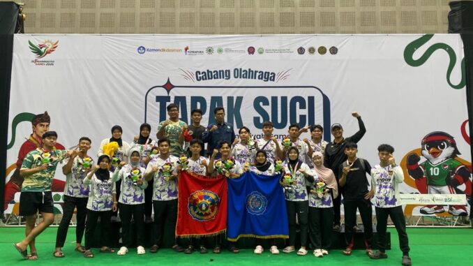 Tapak Suci UMP Raih 11 Medali di Muhammadiyah Games 2026