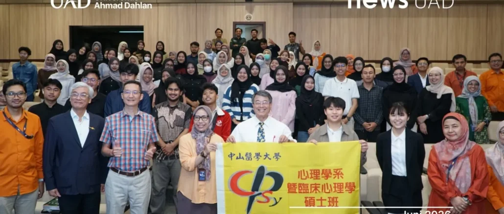 UAD Perkuat Kolaborasi Global Kesehatan Publik Lewat Program Global Lecture Bersama Kampus Taiwan