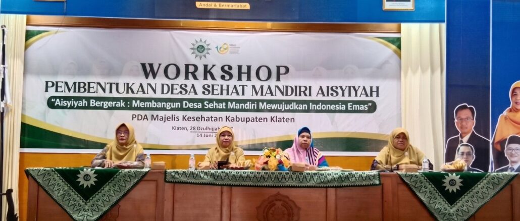 UMKLA Dampingi Pembentukan Desa Sehat Mandiri ‘Aisyiyah di Klaten