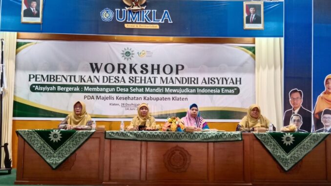 UMKLA Dampingi Pembentukan Desa Sehat Mandiri ‘Aisyiyah di Klaten