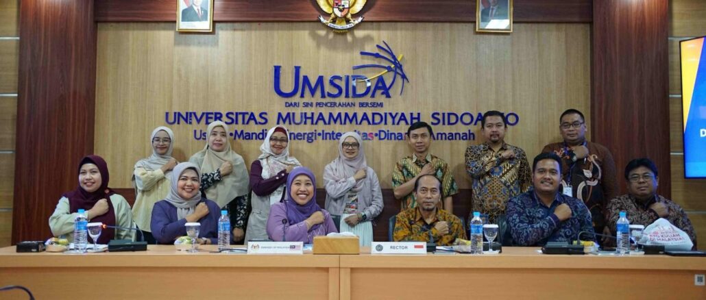 Umsida Jajaki Kolaborasi Internasional Bersama Kedutaan Besar Malaysia