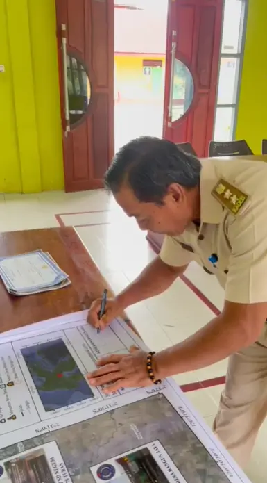 Mahasiswa UM Palopo Hadirkan Peta Spasial Presisi, Perkuat Tata Kelola Desa Bangun Jaya