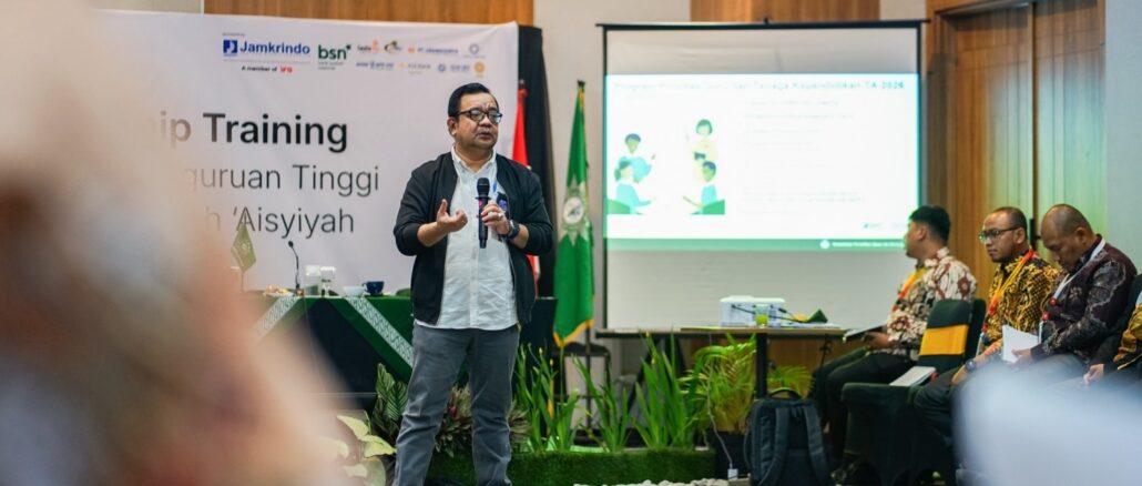 Arif Jamali Muis Dorong PTMA Perkuat Sinergi dengan Pendidikan Menengah dan Perluas Peran dalam Peningkatan Kompetensi Guru