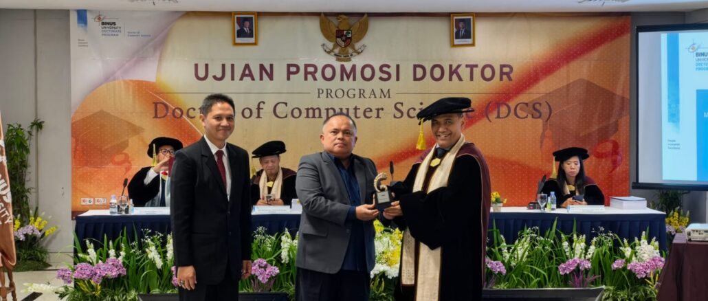 Dekan Fakultas Teknik UMT Raih Gelar Doktor, Kembangkan Blockchain untuk Ketahanan Pangan