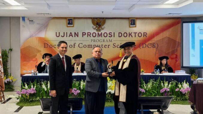 Dekan Fakultas Teknik UMT Raih Gelar Doktor, Kembangkan Blockchain untuk Ketahanan Pangan