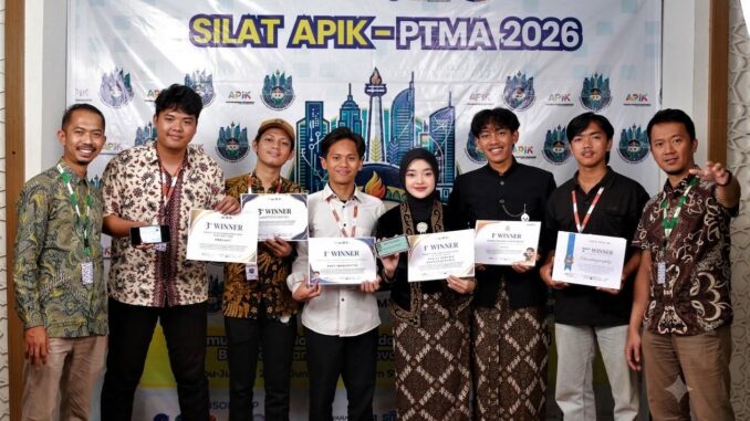 Mahasiswa Ilmu Komunikasi UM Bandung Borong Prestasi Nasional di SILAT APIK PTMA 2026