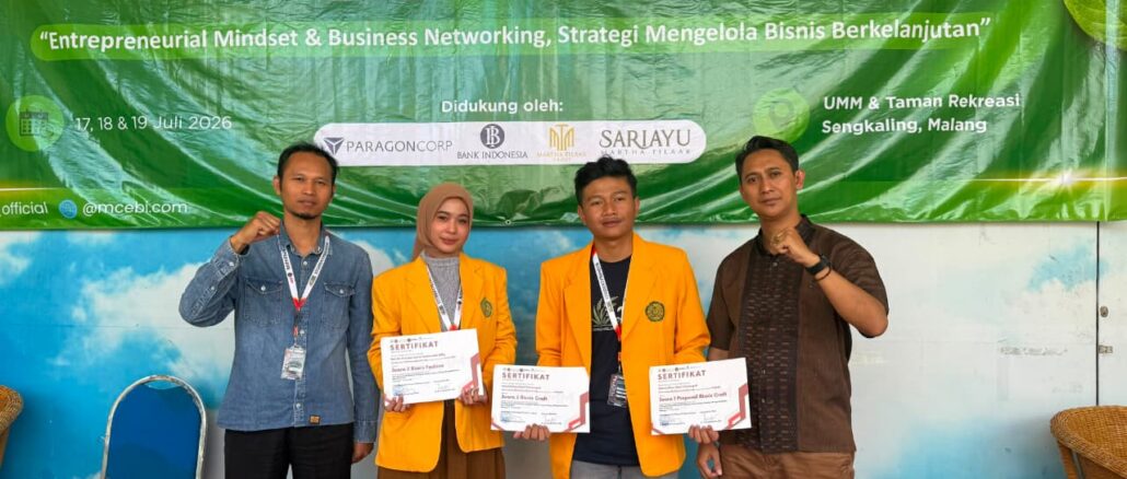 Mahasiswa UMKU Borong Juara di Studentpreneur Bootcamp MCEBI 2026