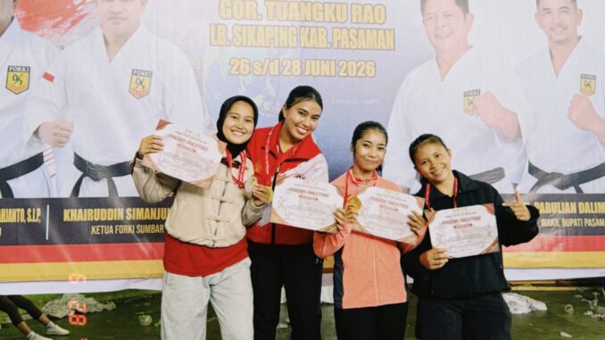 Mahasiswi UM Sumatera Barat Raih Juara 1 Kejurda FORKI, Bukti Ketekunan dan Semangat Berprestasi