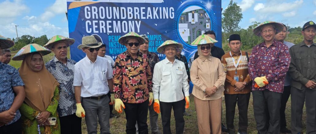 Peletakan Batu Pertama ITBM Wakatobi, Wamendikdasmen Dorong Pemerataan Pendidikan Kepulauan