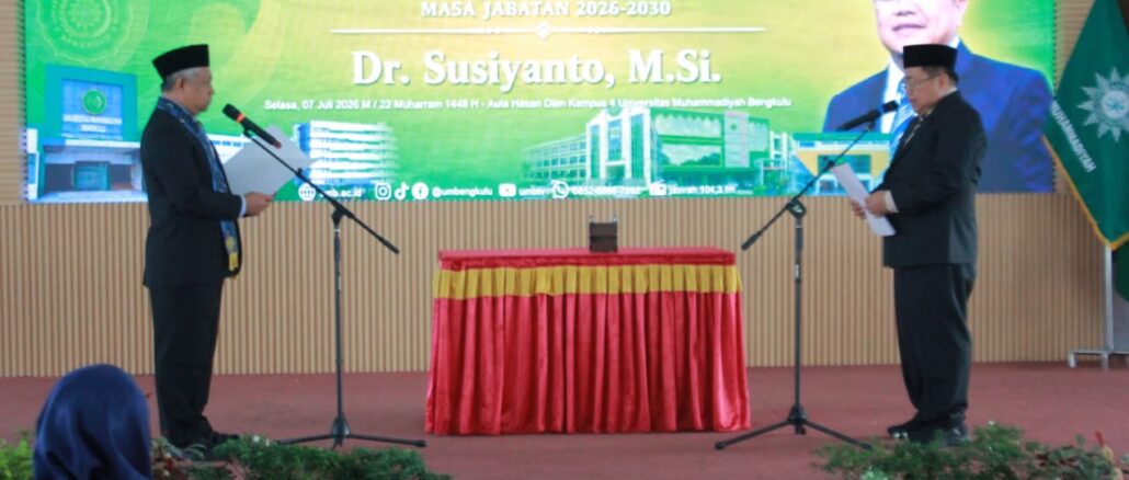 Susianto Resmi Dilantik Jadi Rektor UMB Periode 2026–2030, Siap Akselerasi Kampus Unggul Berdaya Saing Global
