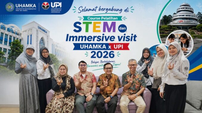 UHAMKA dan UPI Dorong Inovasi Pembelajaran melalui STEM Immersive Visit 2026