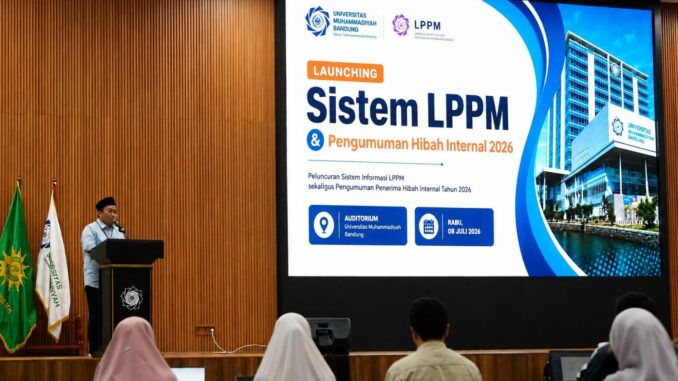 UM Bandung Perkuat Ekosistem Riset, Luncurkan Sistem LPPM dan Hibah Internal 2026