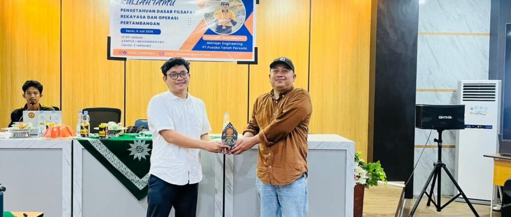 UM Palopo Hadirkan Praktisi Industri, Perkuat Wawasan Mahasiswa Teknik Pertambangan