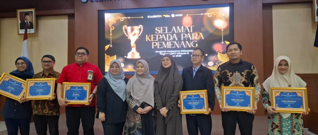 UMMI Raih Penghargaan LLDIKTI Wilayah IV 2026, Perkuat Peran Kampus Berjejaring dan Berdampak