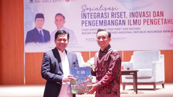 UMP Perkuat Ekosistem Riset, Hadirkan Deputi BRIN Dorong Inovasi Berdampak