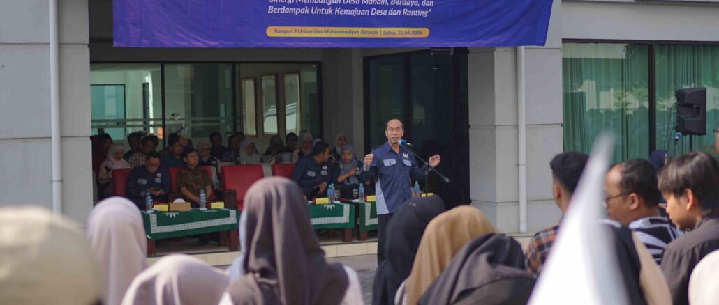 Umsida Berangkatkan 955 Mahasiswa KKN, Perkuat Sinergi Pembangunan Desa di Jawa Timur