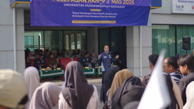 Umsida Berangkatkan 955 Mahasiswa KKN, Perkuat Sinergi Pembangunan Desa di Jawa Timur
