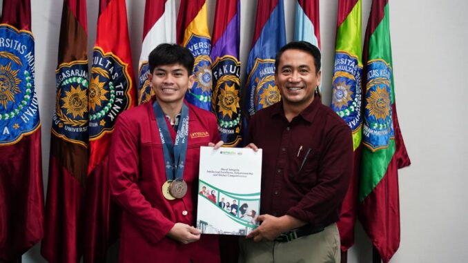 Umsura Beri Apresiasi Atlet Panjat Tebing Putra Tri Ramadhani, Peraih Emas World Climbing Series 2026