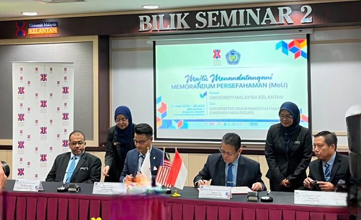 Unismuh Makassar dan Universiti Malaysia Kelantan Perkuat Kolaborasi Global Lewat Tiga Bidang Strategis