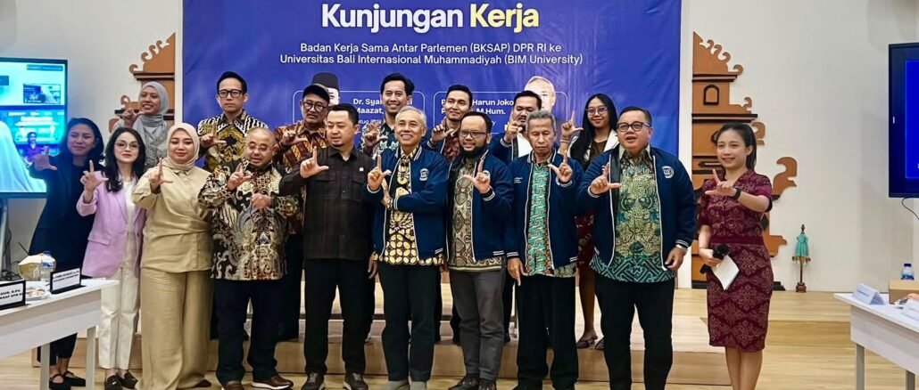 BIM University dan BKSAP DPR RI Bahas Kampus Berbasis IT dan Masa Depan Pendidikan Tinggi