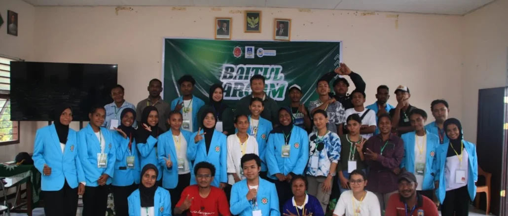 Baitul Arqam Perdana UNIMUTU Perkuat Fondasi Kaderisasi Muhammadiyah di Papua
