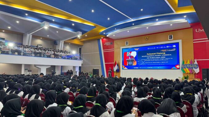 Fortama 2026, Umsida Sambut 3.000 Mahasiswa Baru dan Kenalkan Arah Kampus