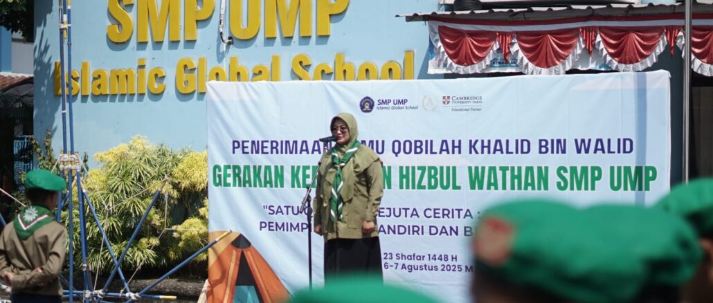 Hizbul Wathan SMP UMP Jadi Ruang Pembinaan Kepemimpinan Siswa