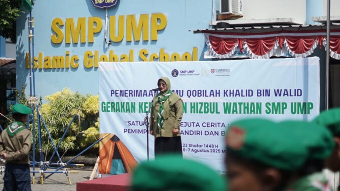 Hizbul Wathan SMP UMP Jadi Ruang Pembinaan Kepemimpinan Siswa