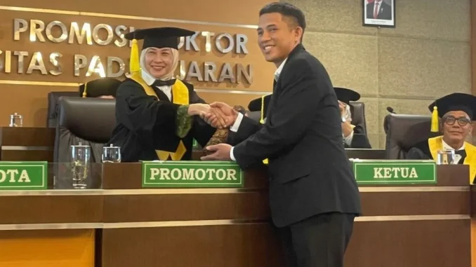 Ilham Ramdana Jadi Doktor ke-130 UMT, Perkuat Kapasitas Akademik Kampus