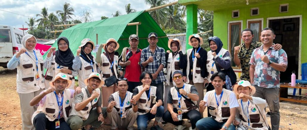 KKN AB UAD Kawal Pendataan hingga Distribusi Bantuan Korban Gempa
