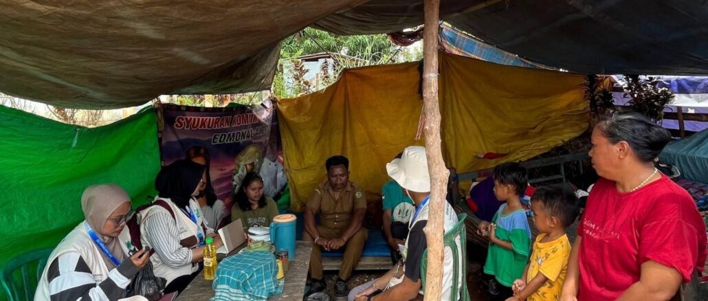 Mahasiswa KKN UAD Bantu Asesmen Dampak Gempa di Manggarai Barat