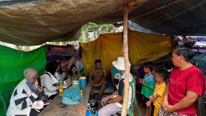 Mahasiswa KKN UAD Bantu Asesmen Dampak Gempa di Manggarai Barat