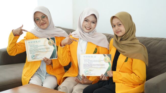 Mahasiswa dan Dosen Kebidanan UMKU Borong Prestasi Nasional di Kompetisi Ilmiah PTMA