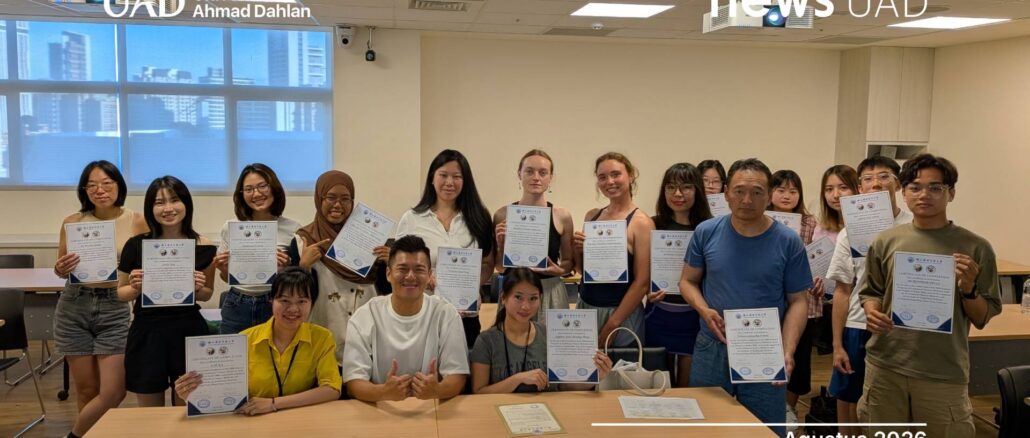 Mahasiswa Farmasi UAD Ikuti Summer Program TCM di Taiwan