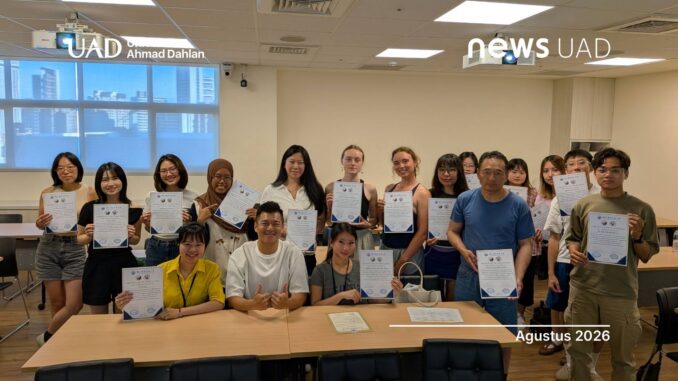 Mahasiswa Farmasi UAD Ikuti Summer Program TCM di Taiwan