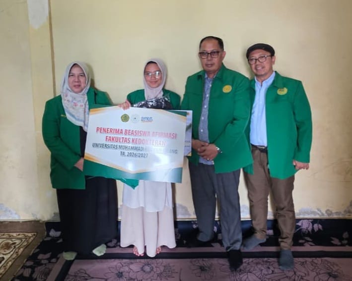 Penerima Beasiswa Kedokteran UM Palembang