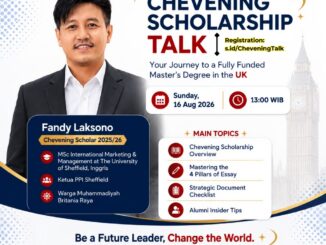 Perluas Akses Pendidikan Global, PCIM Britania Raya dan DEF DPP IMM Gelar Chevening Scholarship Talk